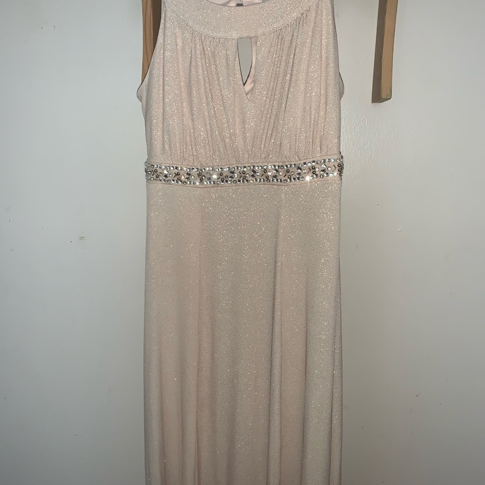 Floor Length Formal Slit Dress